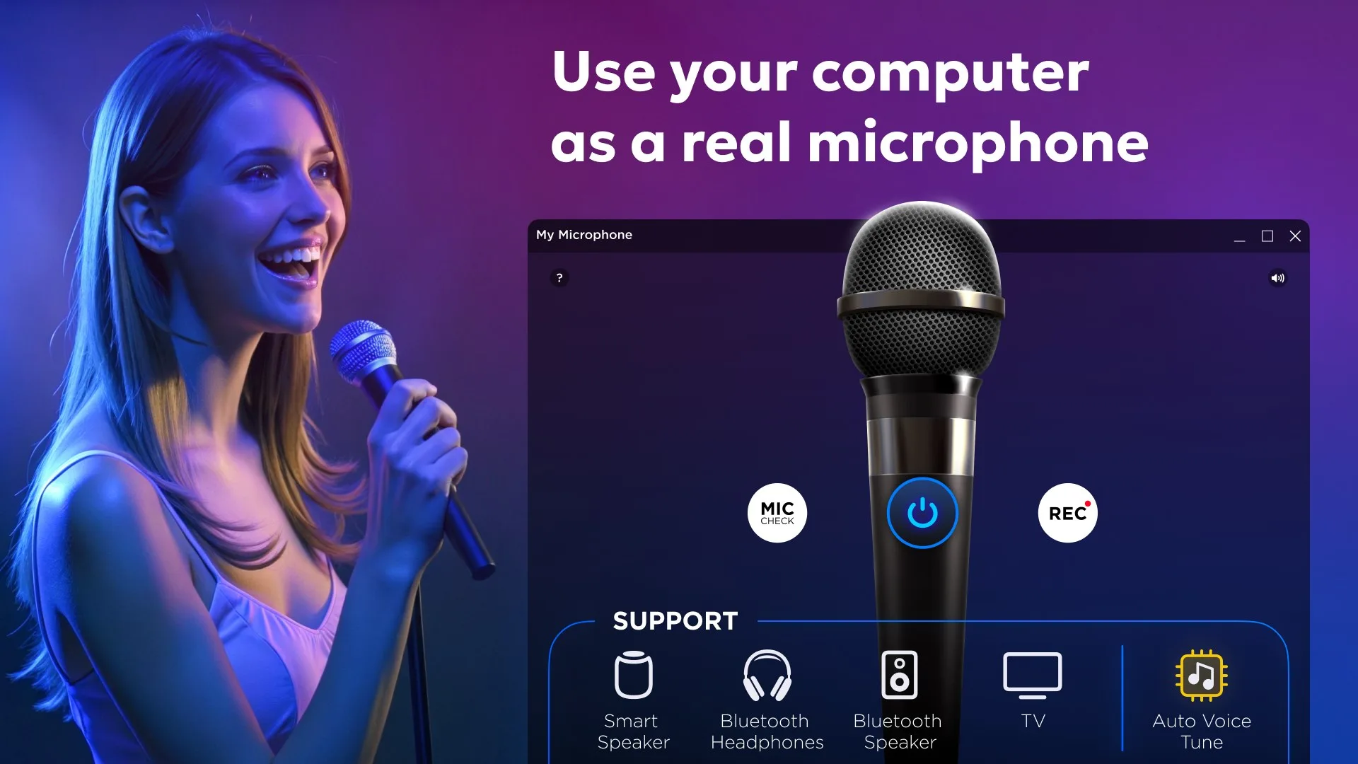 My Microphone: Audio Recorder & Sound Enhancer screenshot 1