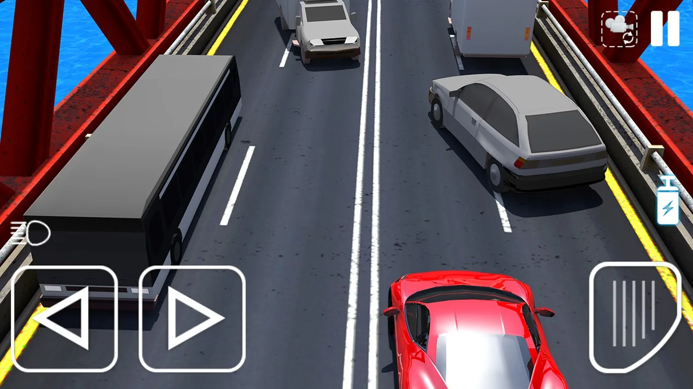 Traffic Racing Game On Beach screenshot 5
