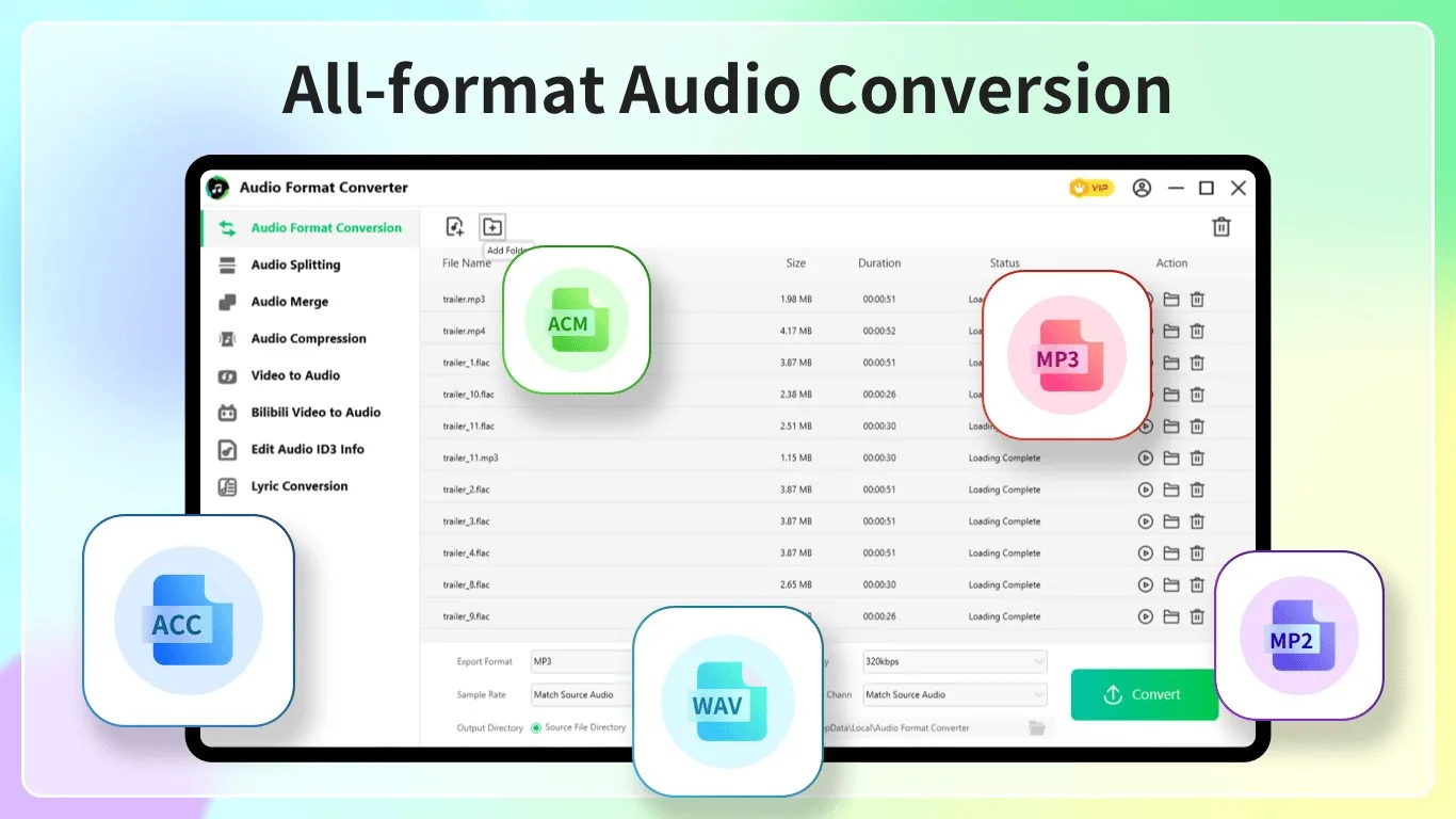 Audio Converter + screenshot 2