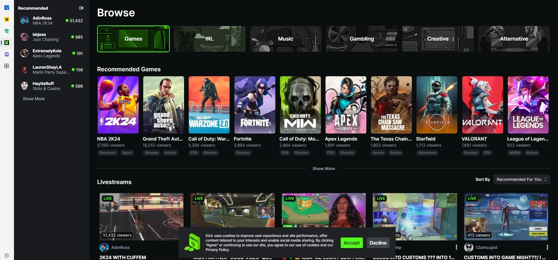 Kitch - game streaming watcher screenshot 3