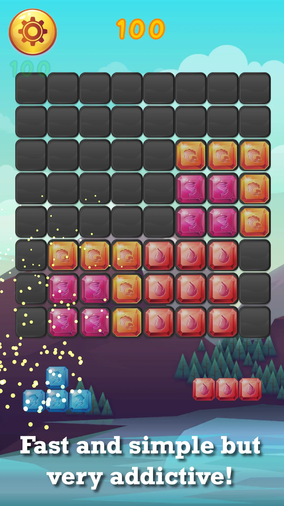 Jewel Block Puzzle screenshot 1