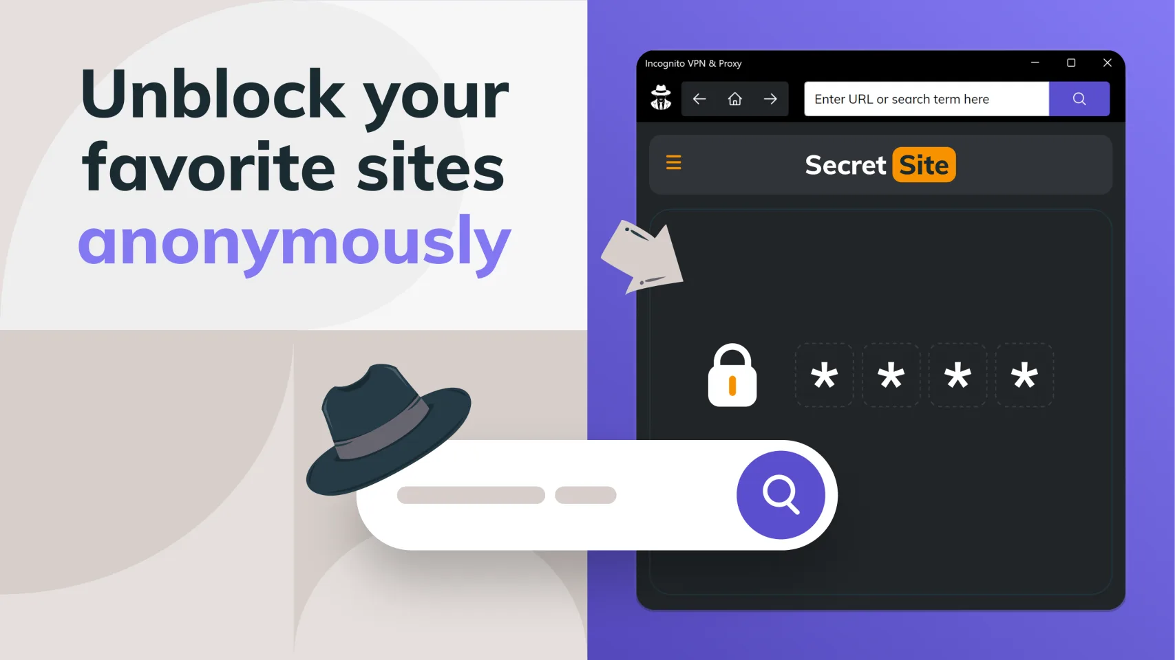 Incognito VPN & Proxy screenshot 1