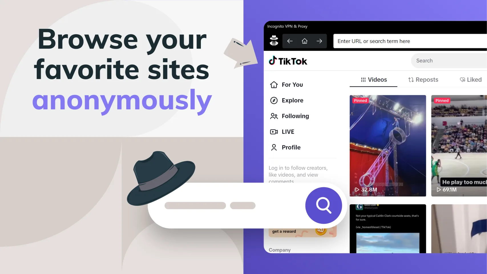 Incognito VPN & Proxy screenshot 2