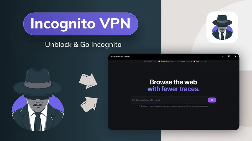 Incognito VPN & Proxy screenshot 3