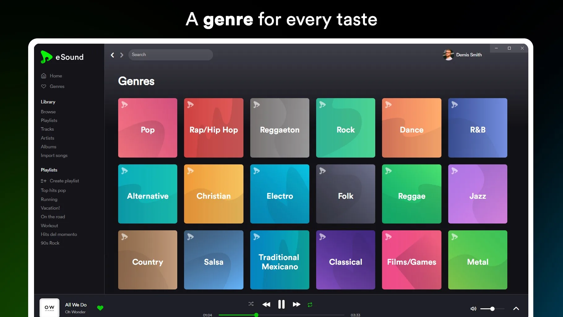 eSound Music screenshot 1