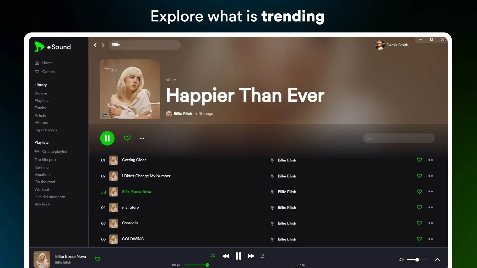 eSound Music screenshot 4