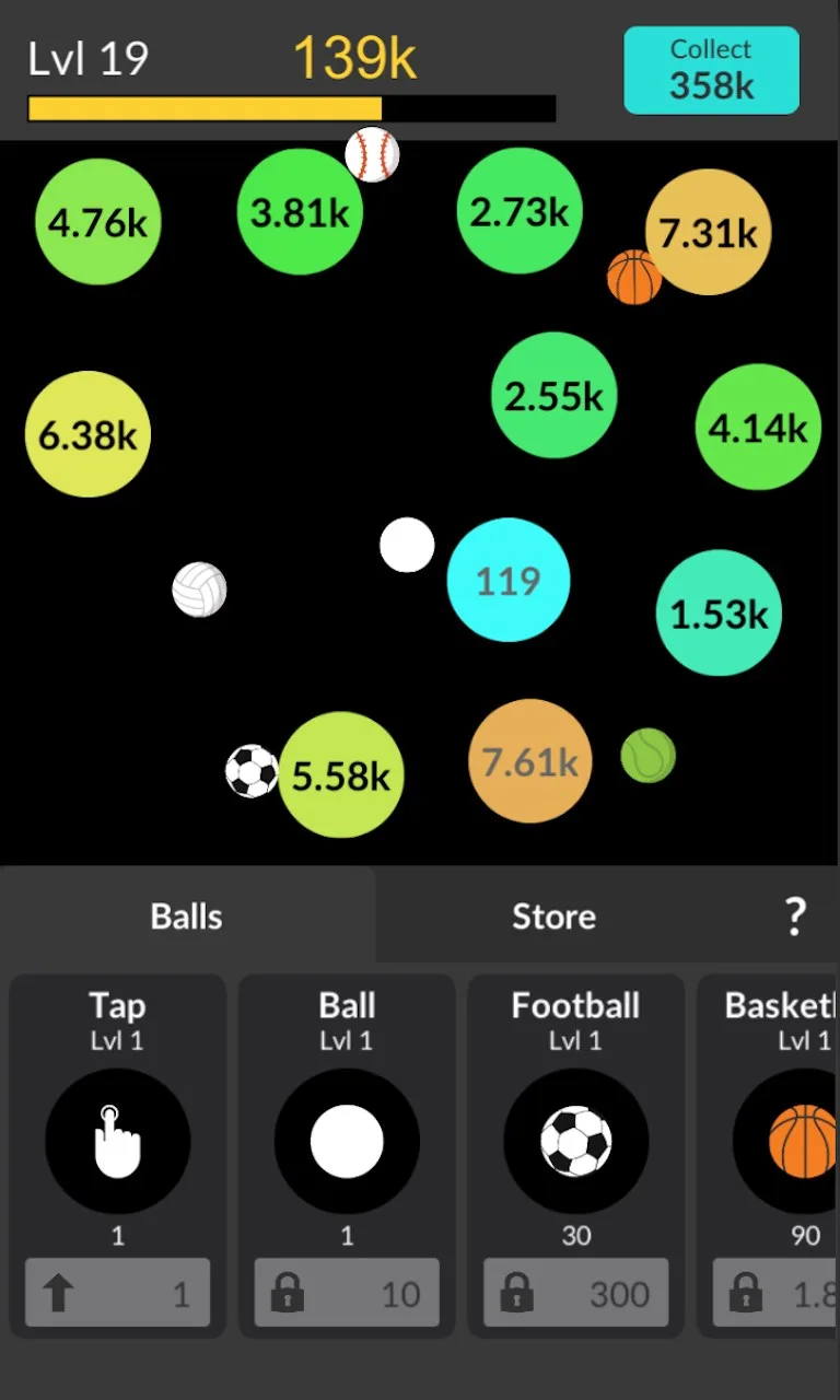 Idle balls screenshot 3