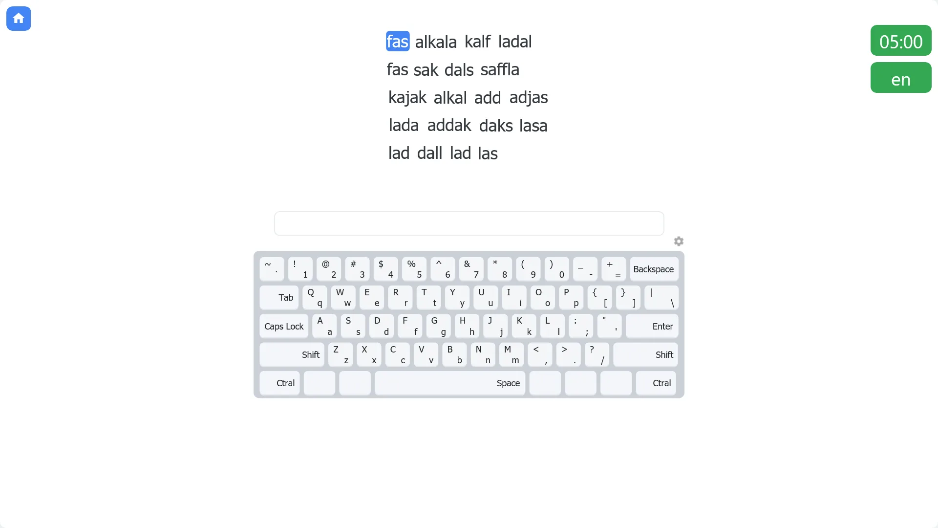Flash Typing Practice Pro screenshot 5