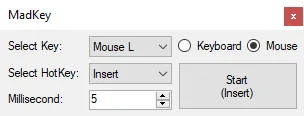 MadKey - (Key Presser/Auto Clicker) screenshot 1