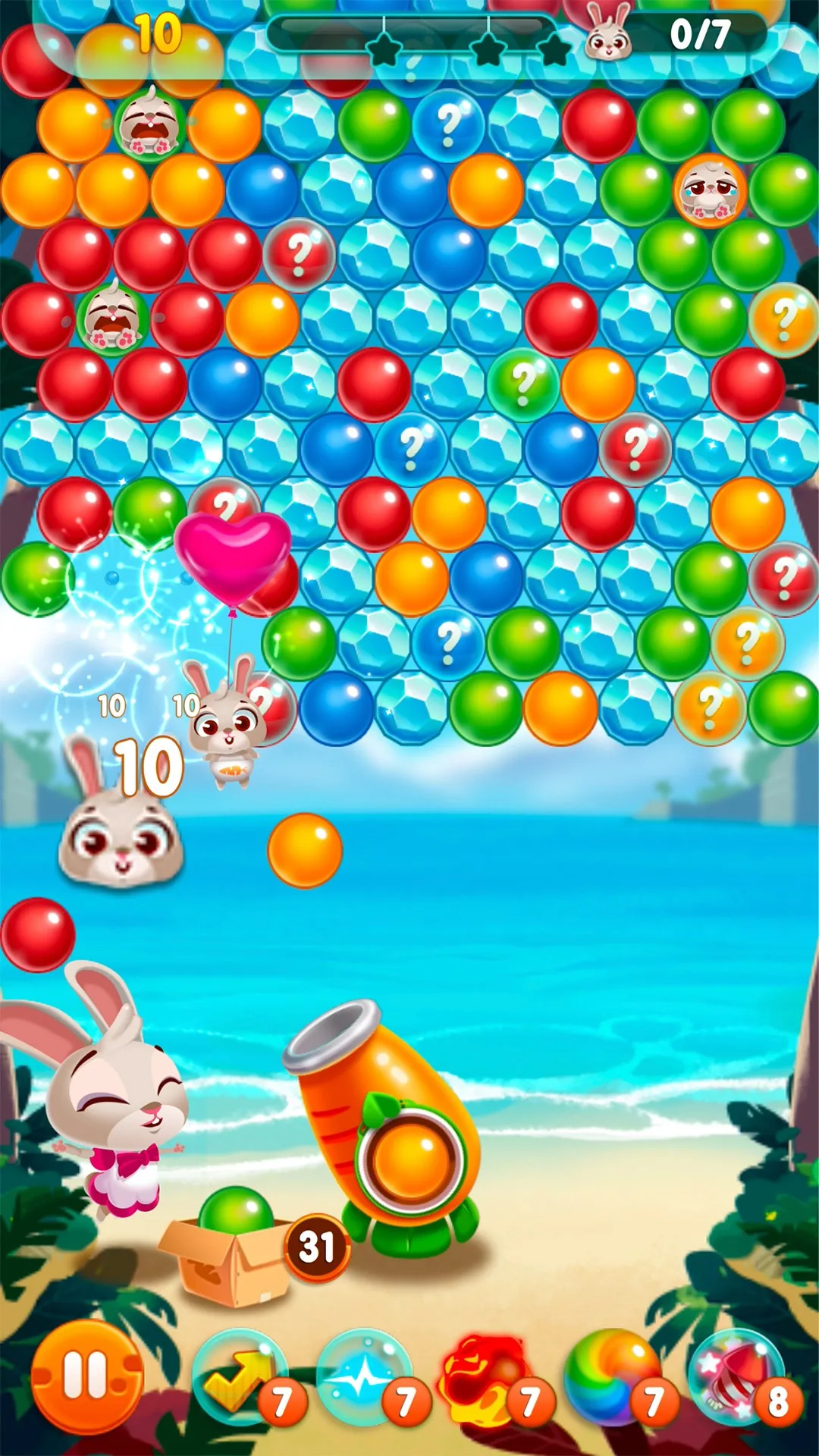 Bunny Pop screenshot 2