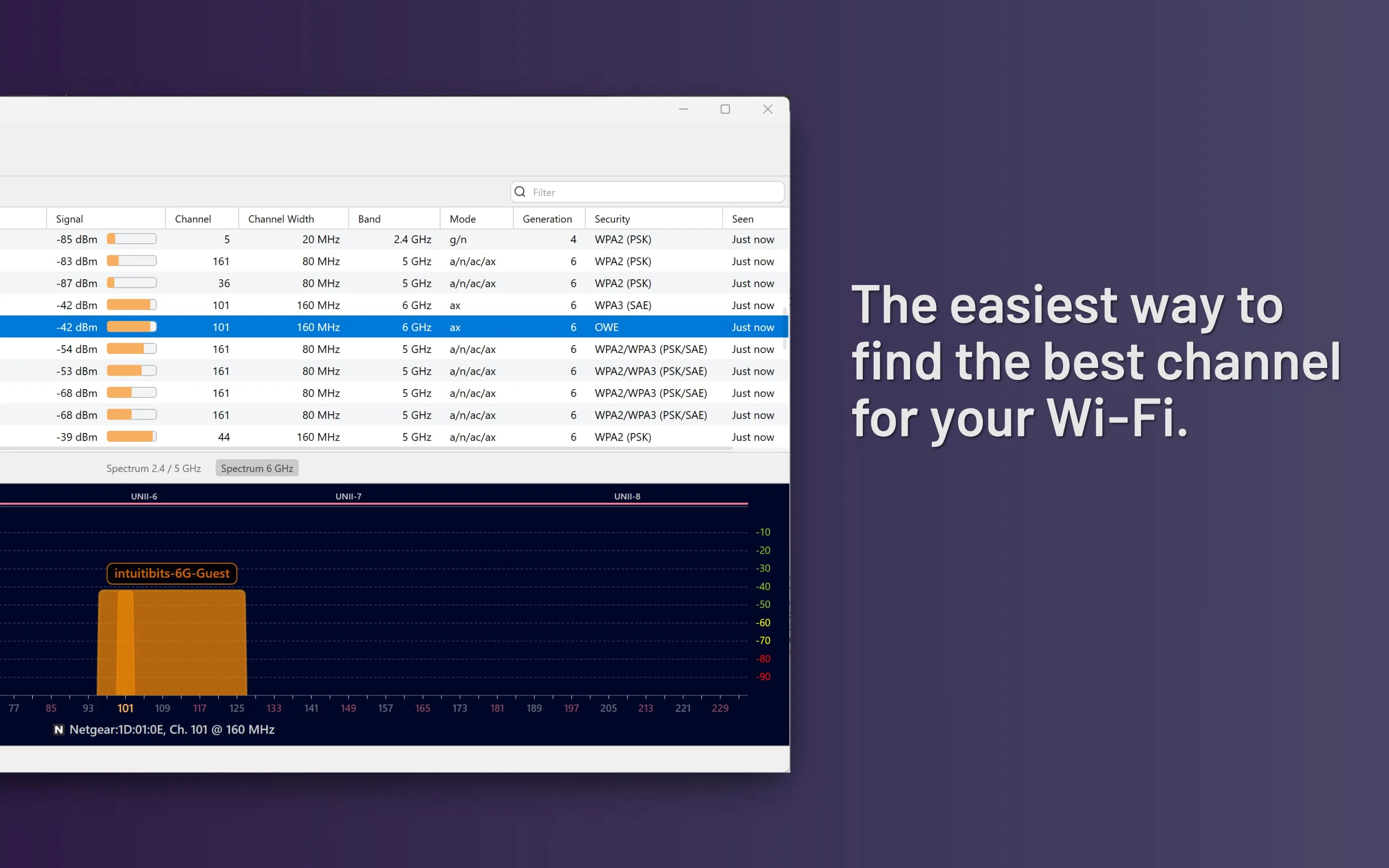 WiFi Explorer Lite screenshot 1