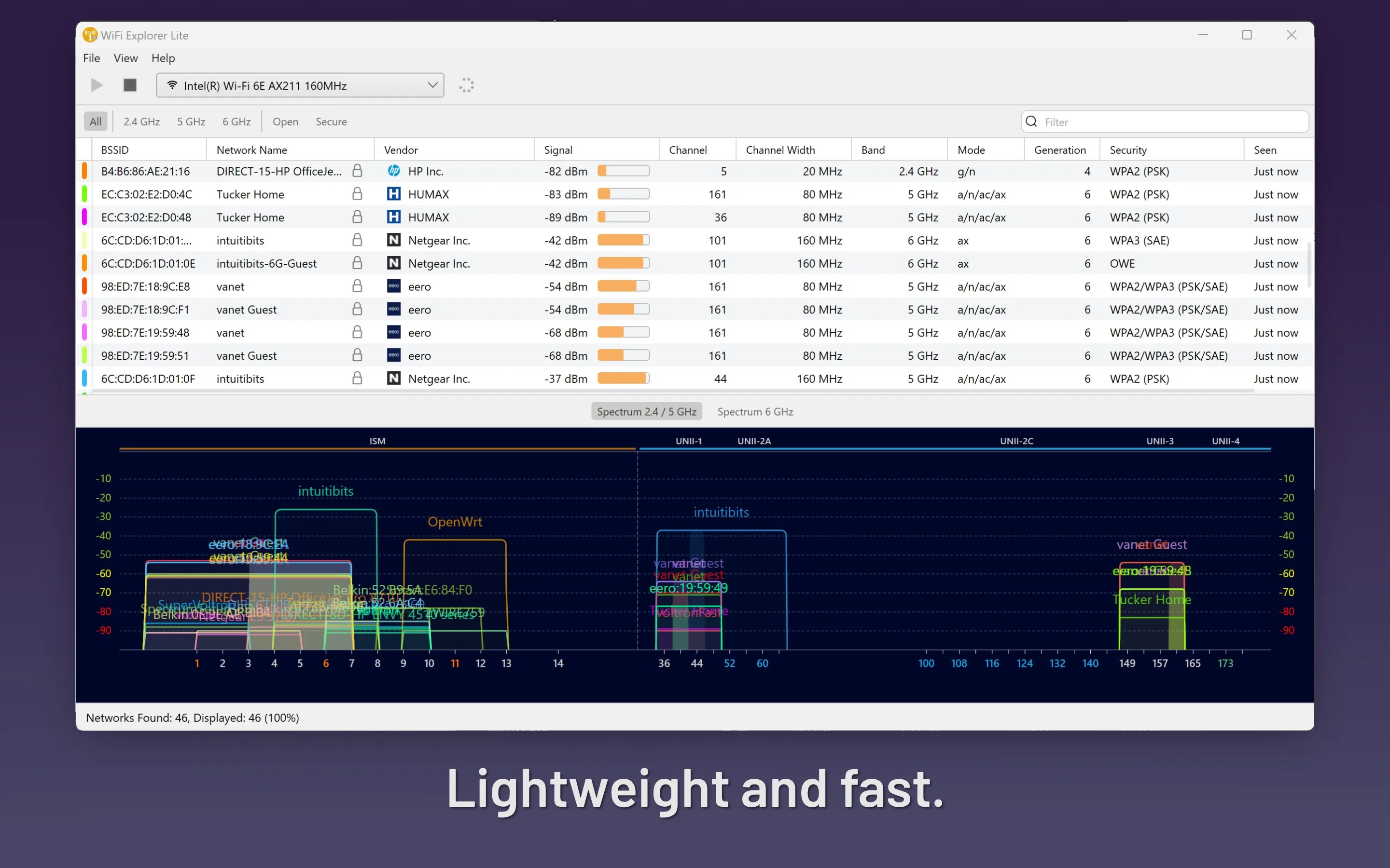 WiFi Explorer Lite screenshot 2