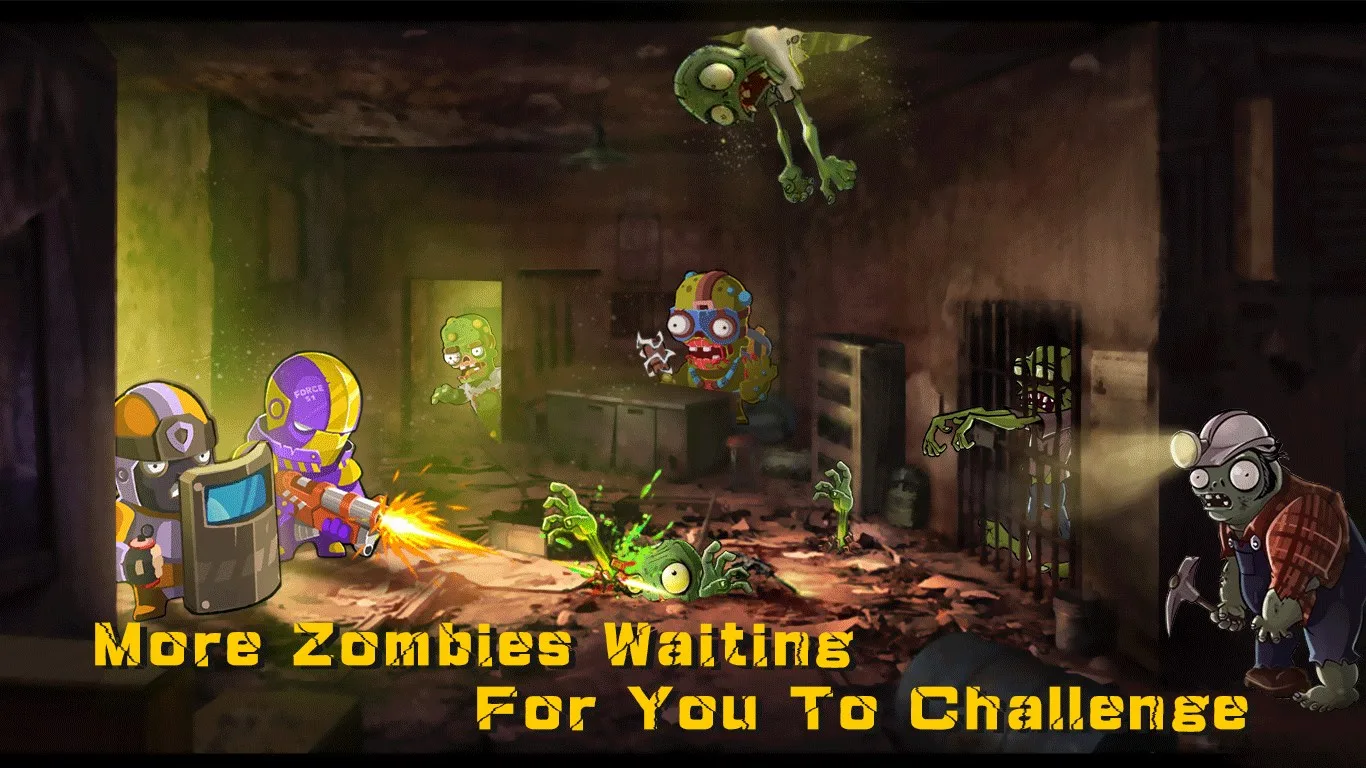 Special Squad VS Zombies: Tower Defense Game screenshot 1