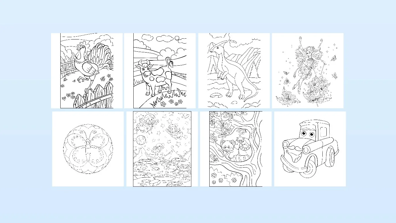 Zen: coloring pages for kids screenshot 4