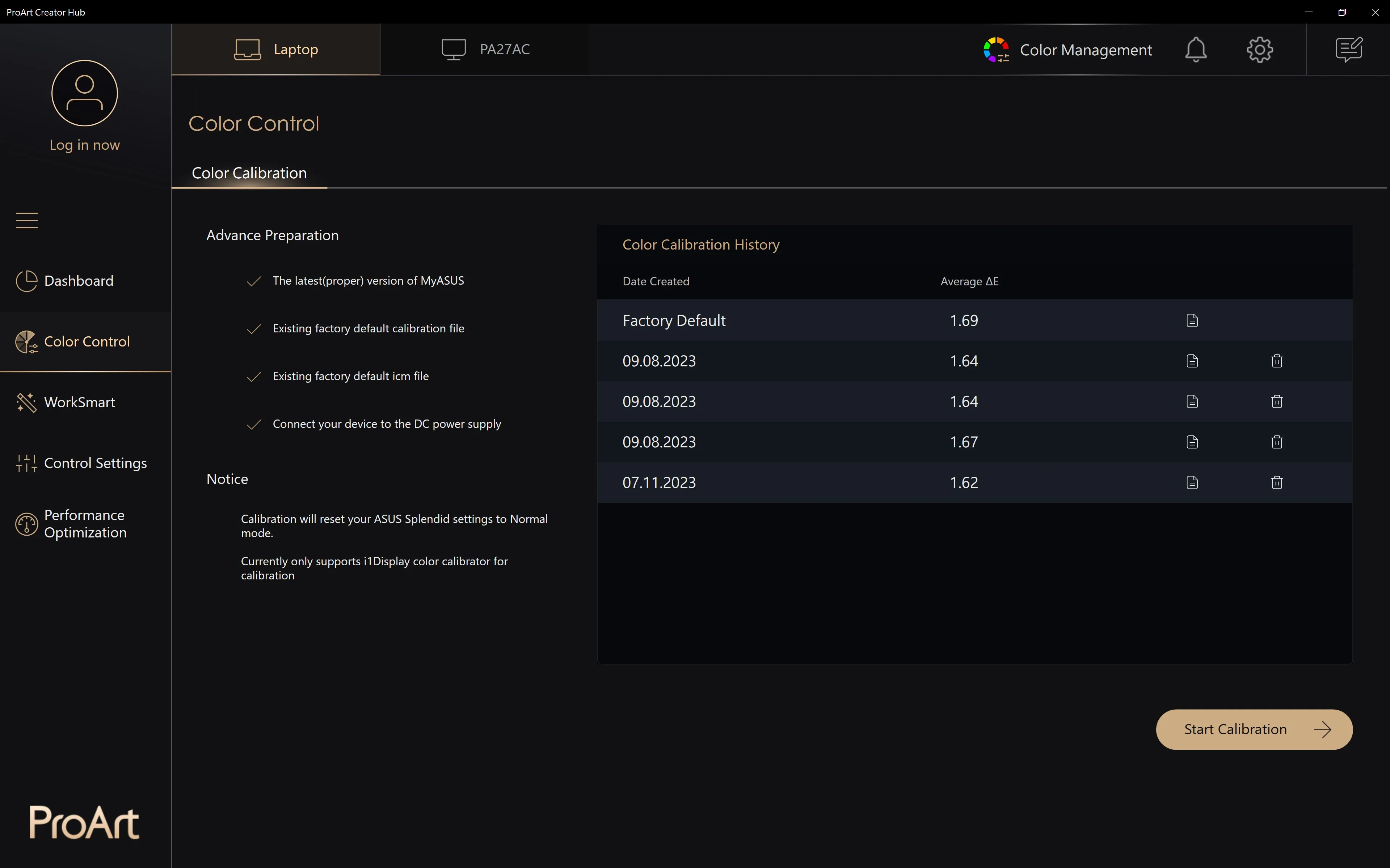 ProArt Creator Hub screenshot 1
