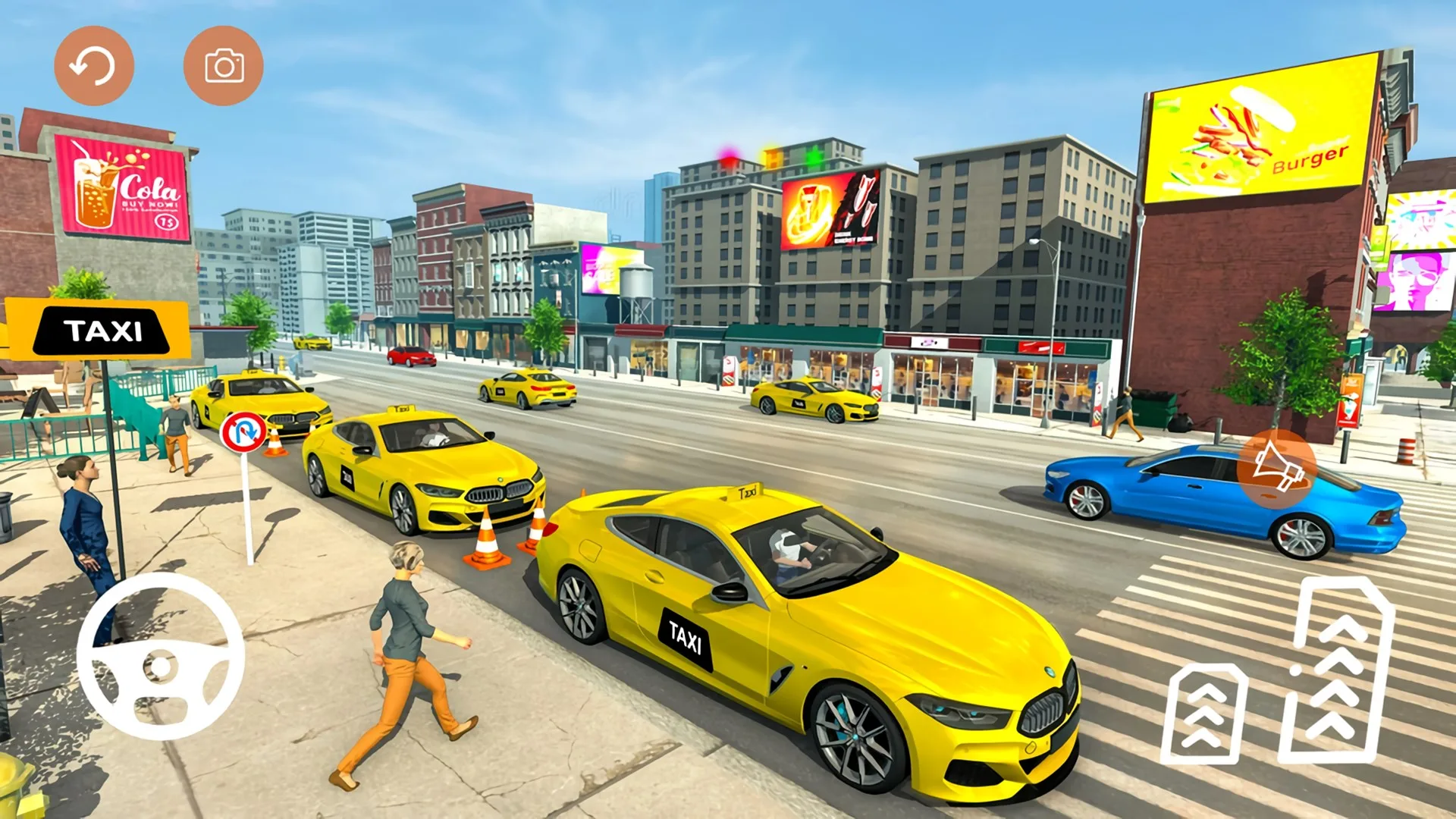 Grand Taxi Driving Simulator screenshot 1
