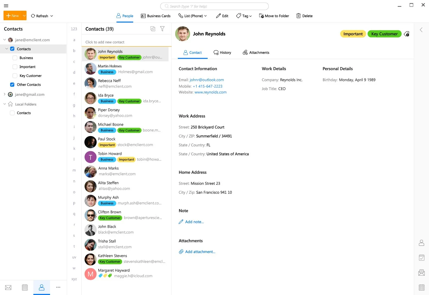 eM Client screenshot 5