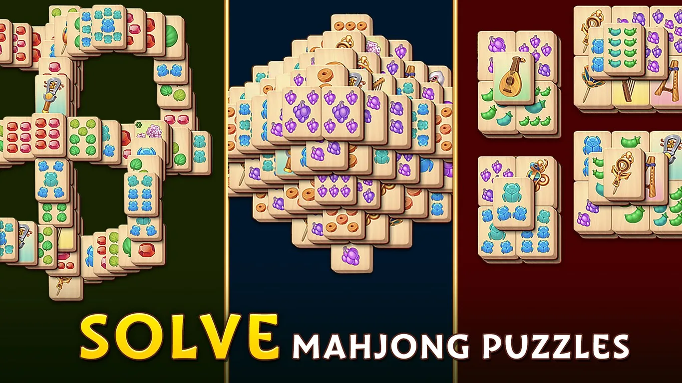 Pyramid of Mahjong: tile matching puzzle screenshot 5
