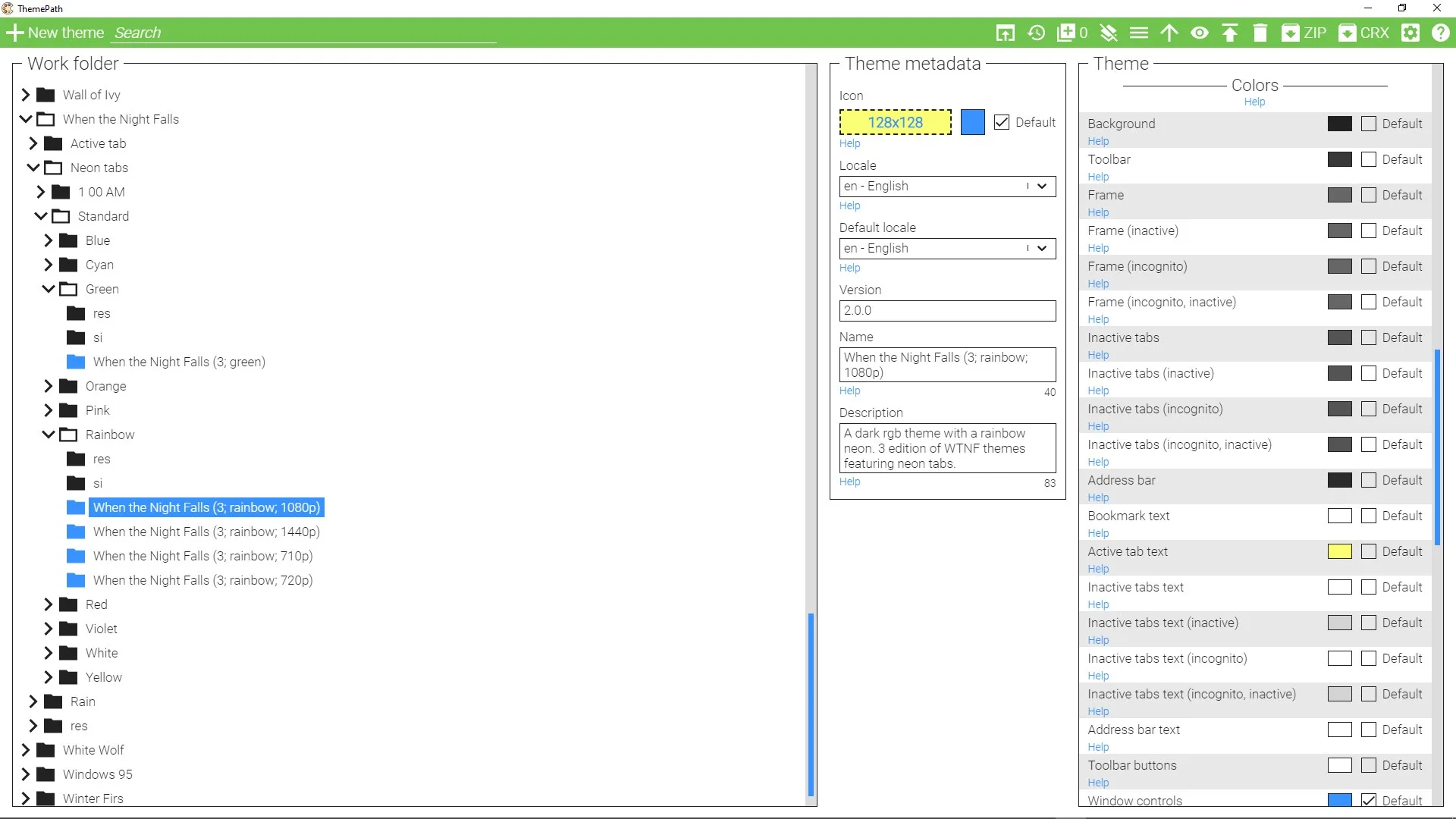ThemePath screenshot 2