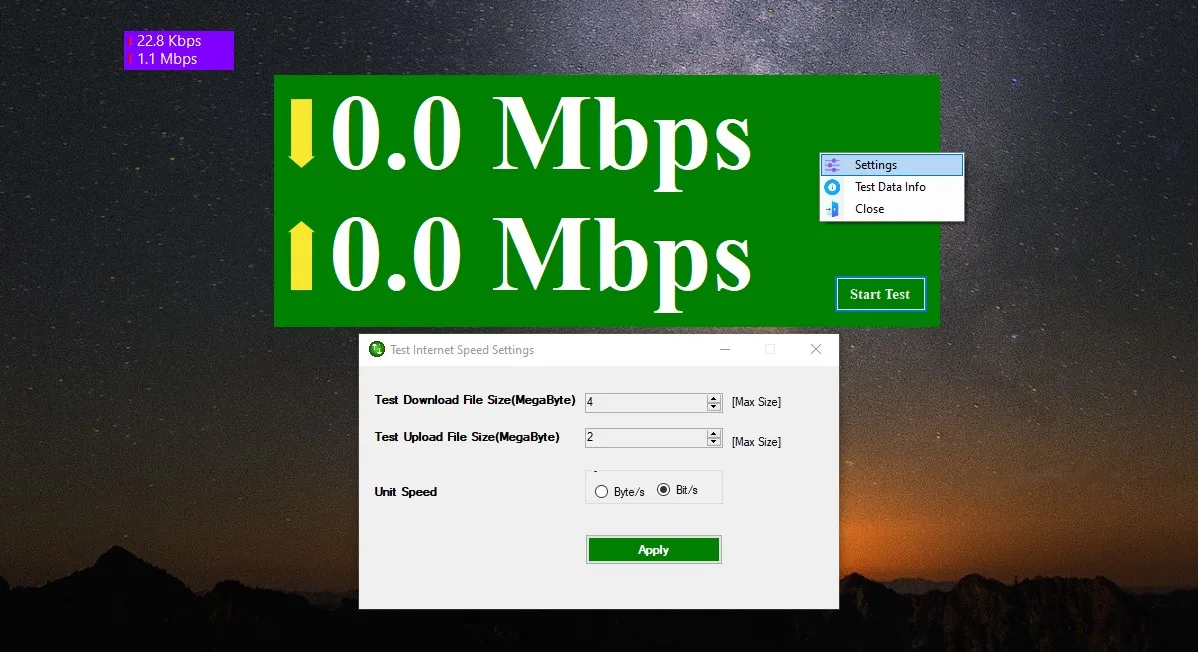 Net Speed Meter screenshot 3