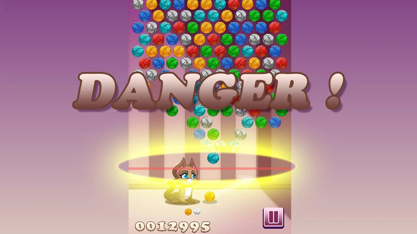 Kitty Bubbles II screenshot 2