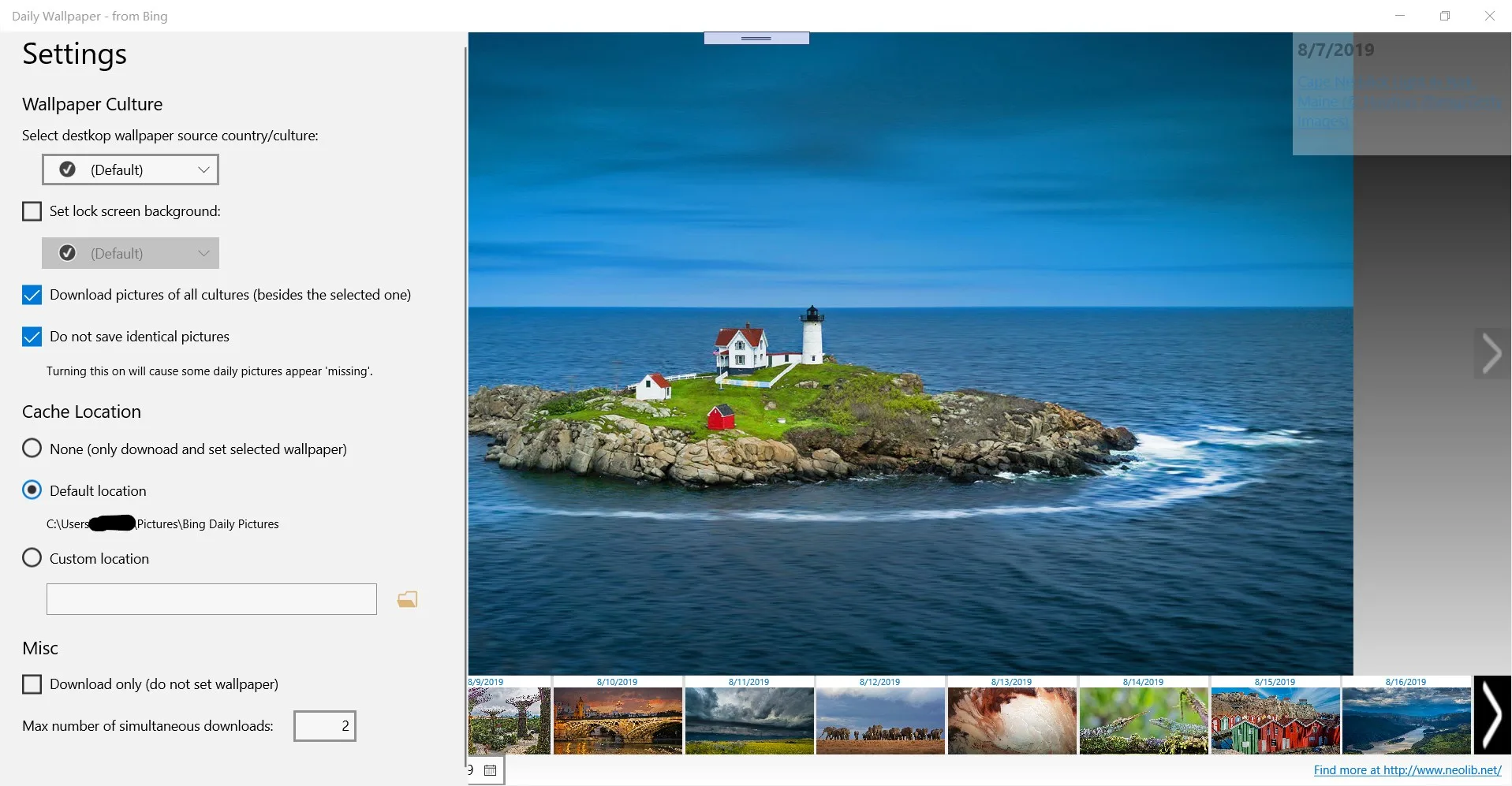Daily Wallpaper - from Bing screenshot 1