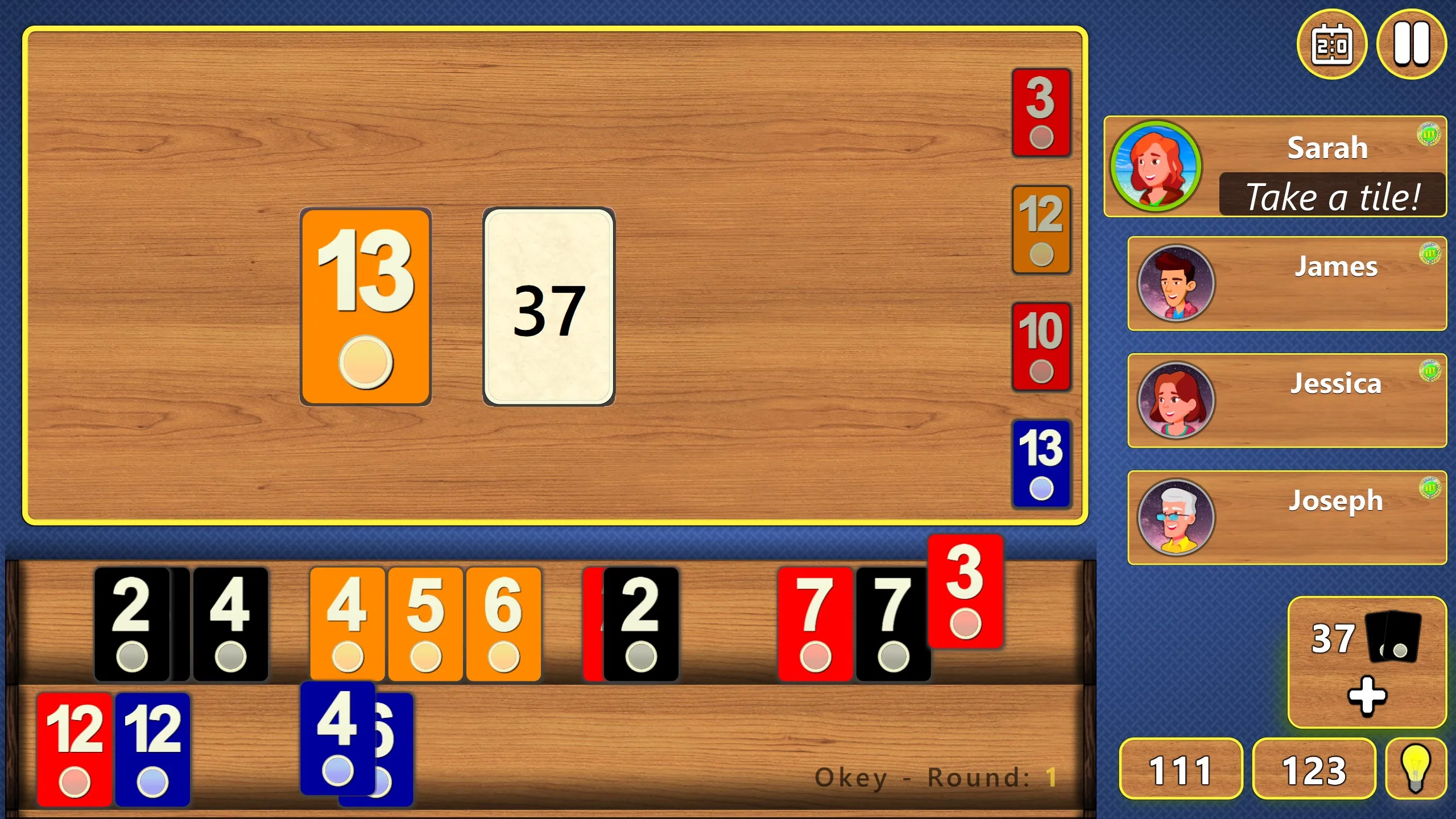 Rummy Board Game screenshot 4