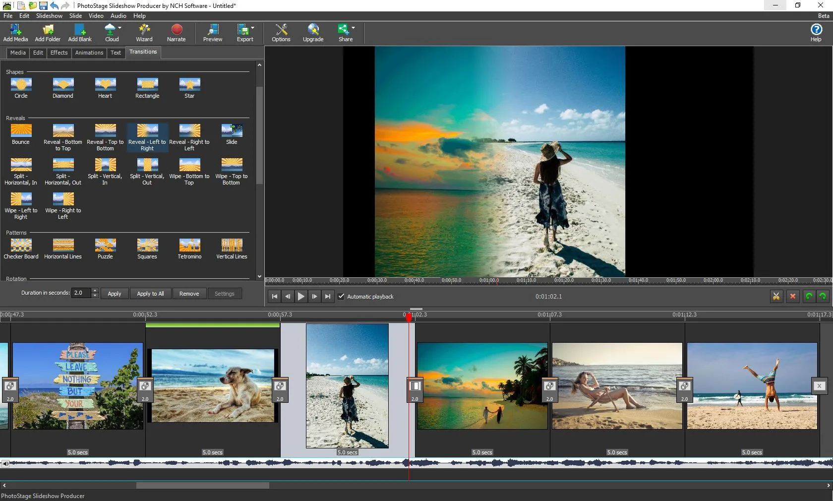 PhotoStage Slideshow Maker Express Edition screenshot 2