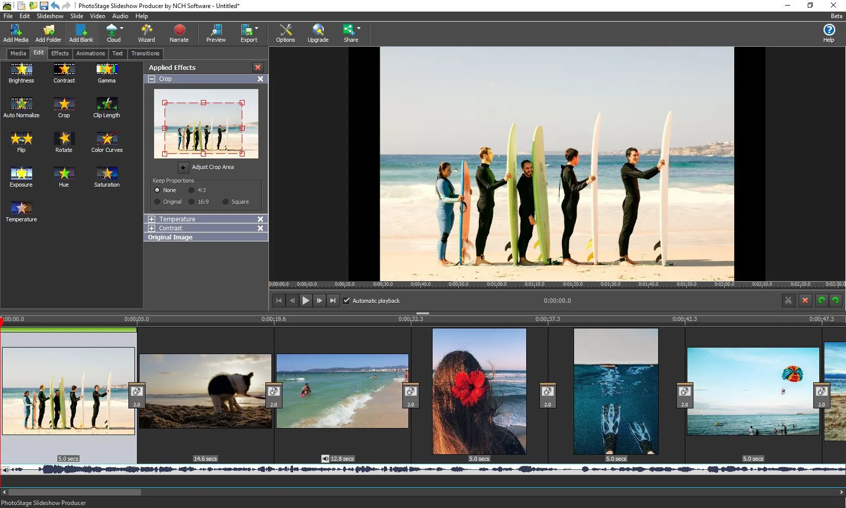 PhotoStage Slideshow Maker Express Edition screenshot 3