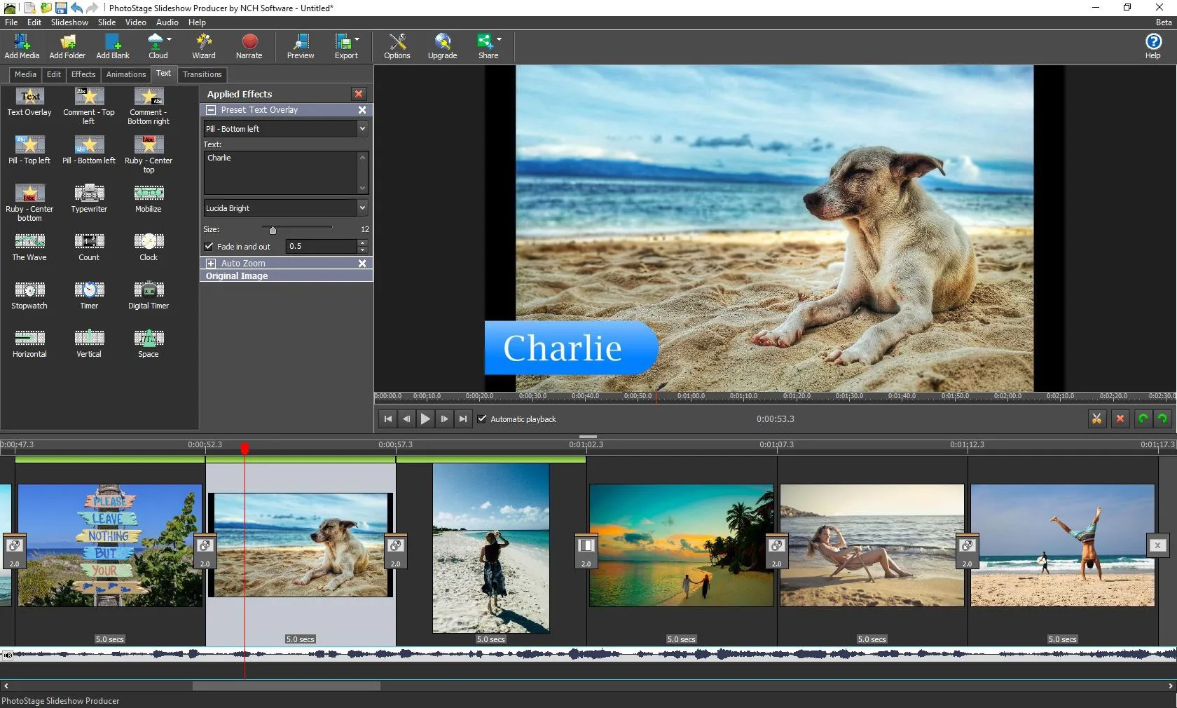 PhotoStage Slideshow Maker Express Edition screenshot 5