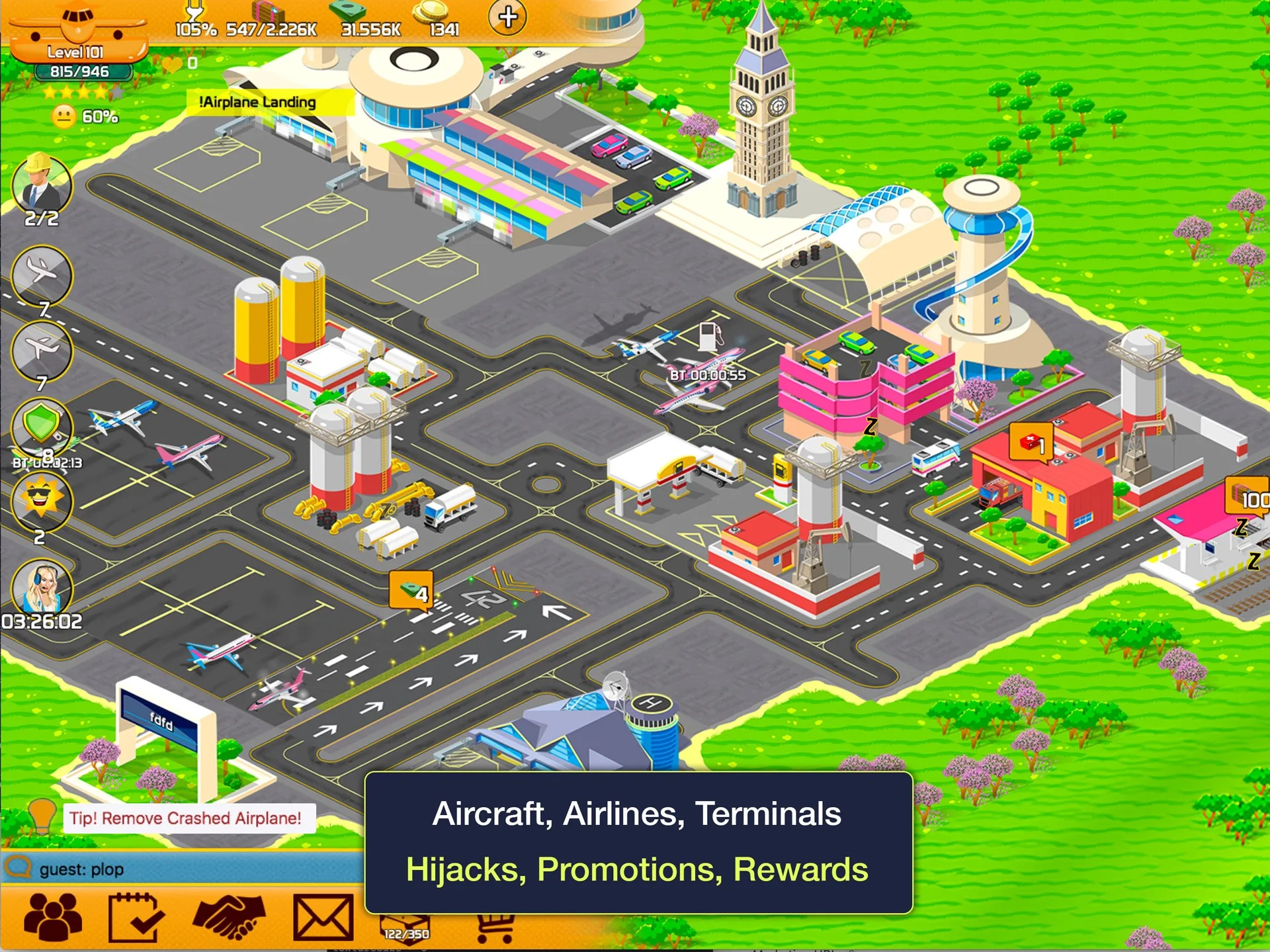Aircraft Oops 2017- Airport Management screenshot 4