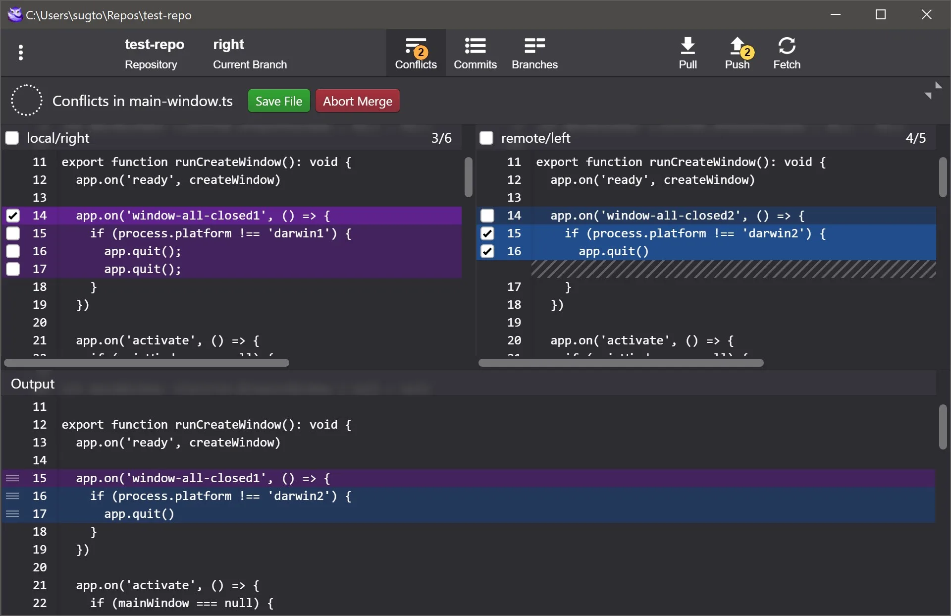 GitFiend screenshot 1