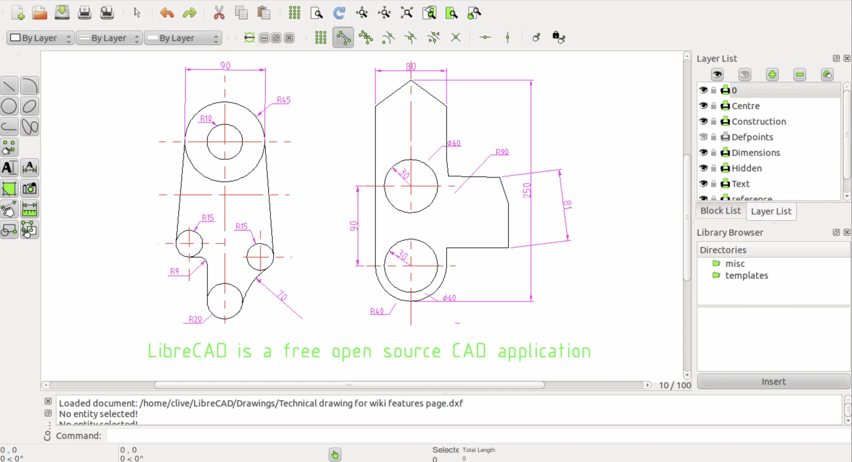 CAD / DXF Viewer screenshot 1