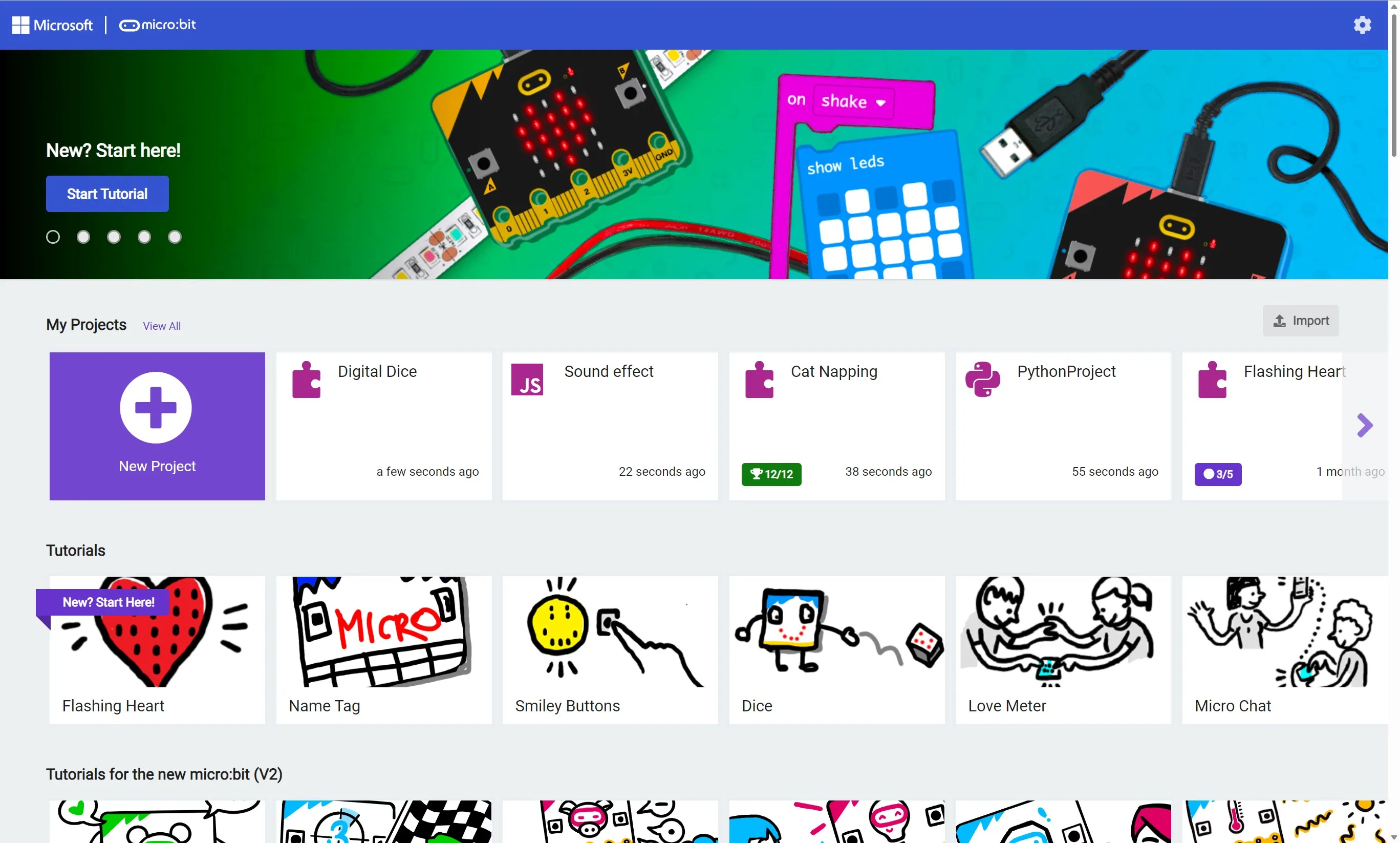 Microsoft MakeCode for micro:bit screenshot 4