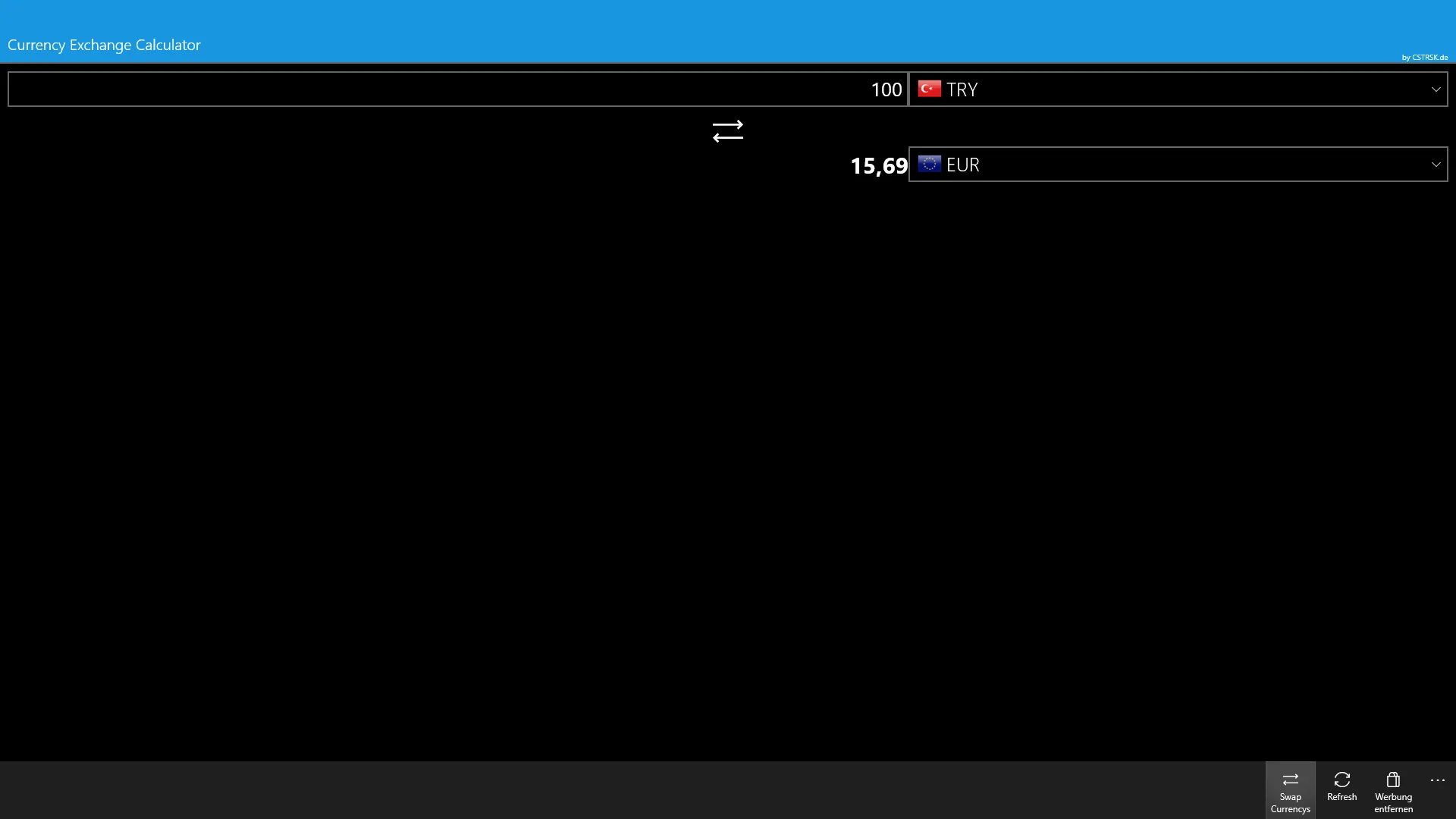 Currency Exchange Calculator screenshot 1