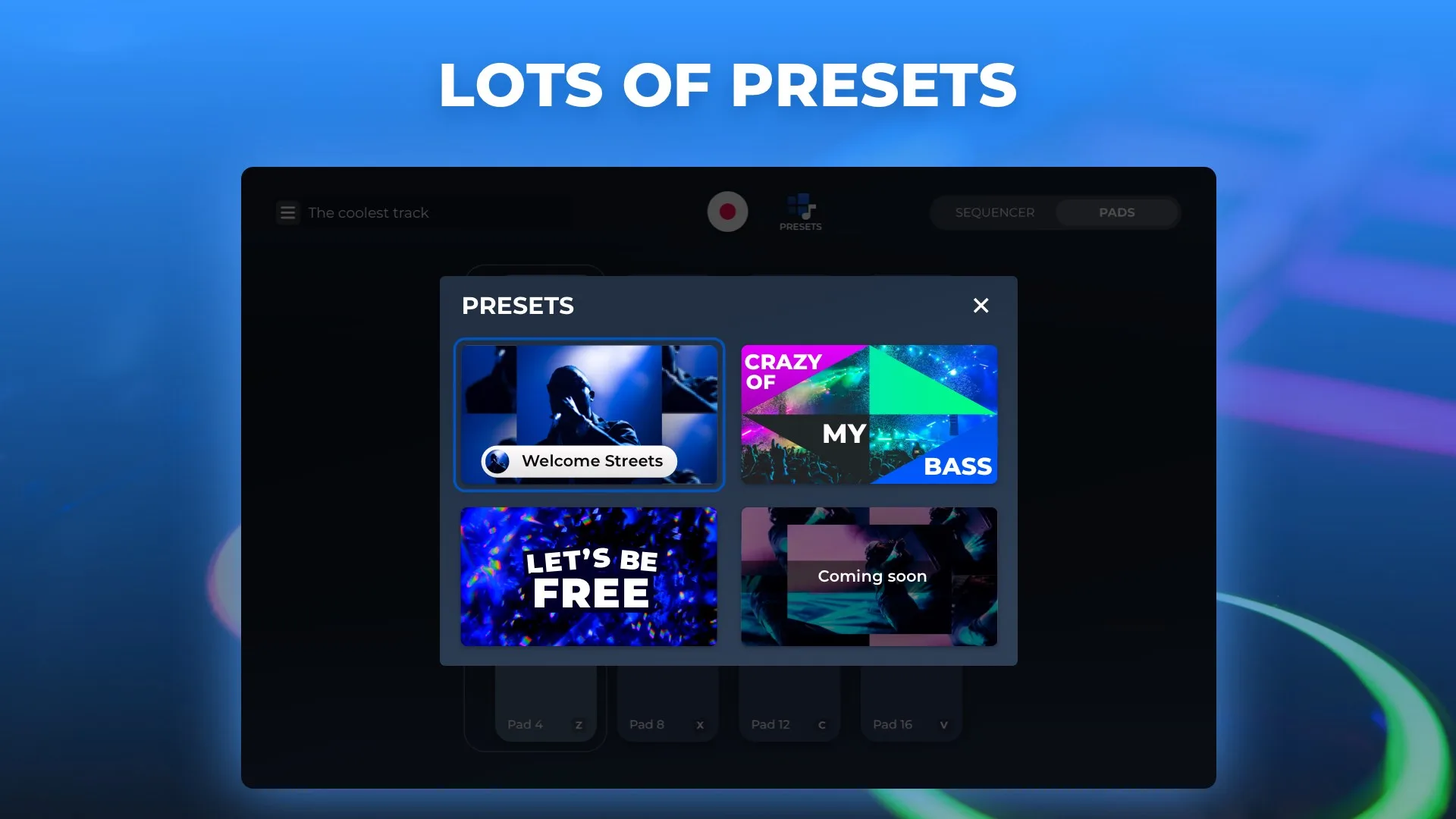 Pads Studio: Professional Drum Pad Machine screenshot 2