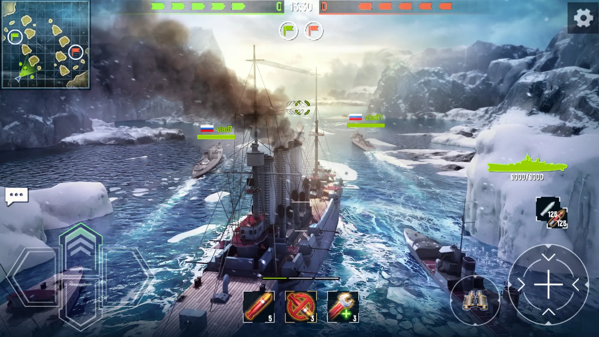 Navy War: Battleship War Game screenshot 2