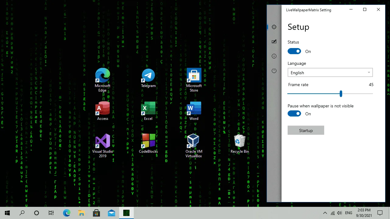 LiveWallpaperMatrix screenshot 4
