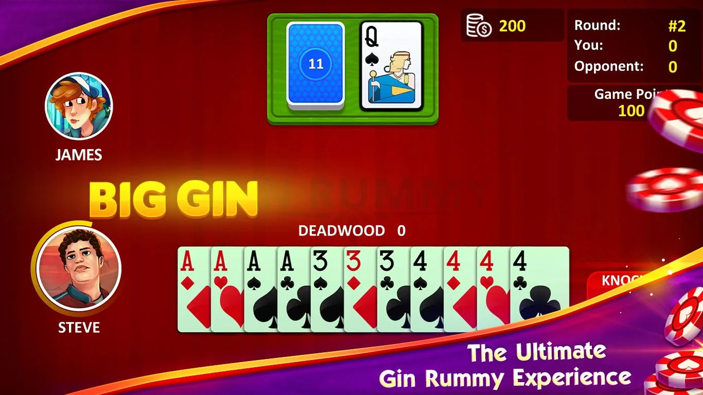 Gin Rummy Card Game! screenshot 3