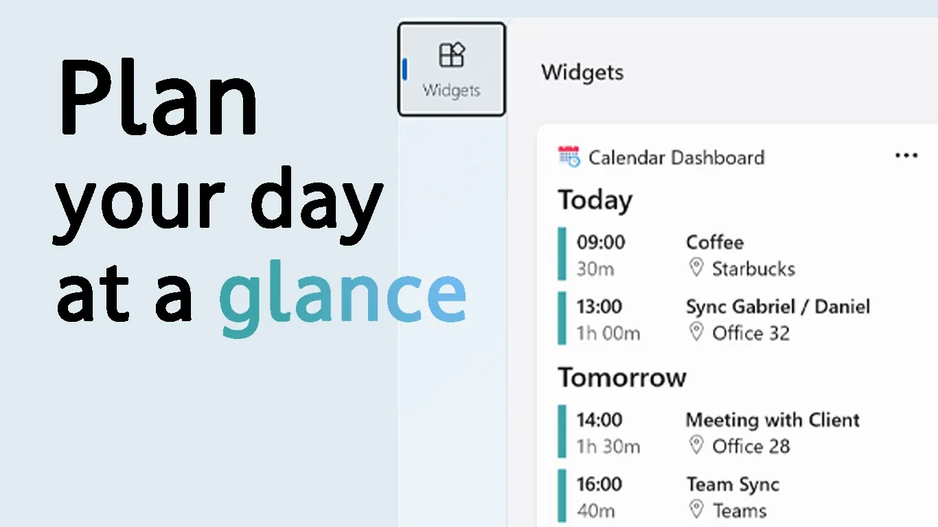Calendar Dashboard screenshot 1