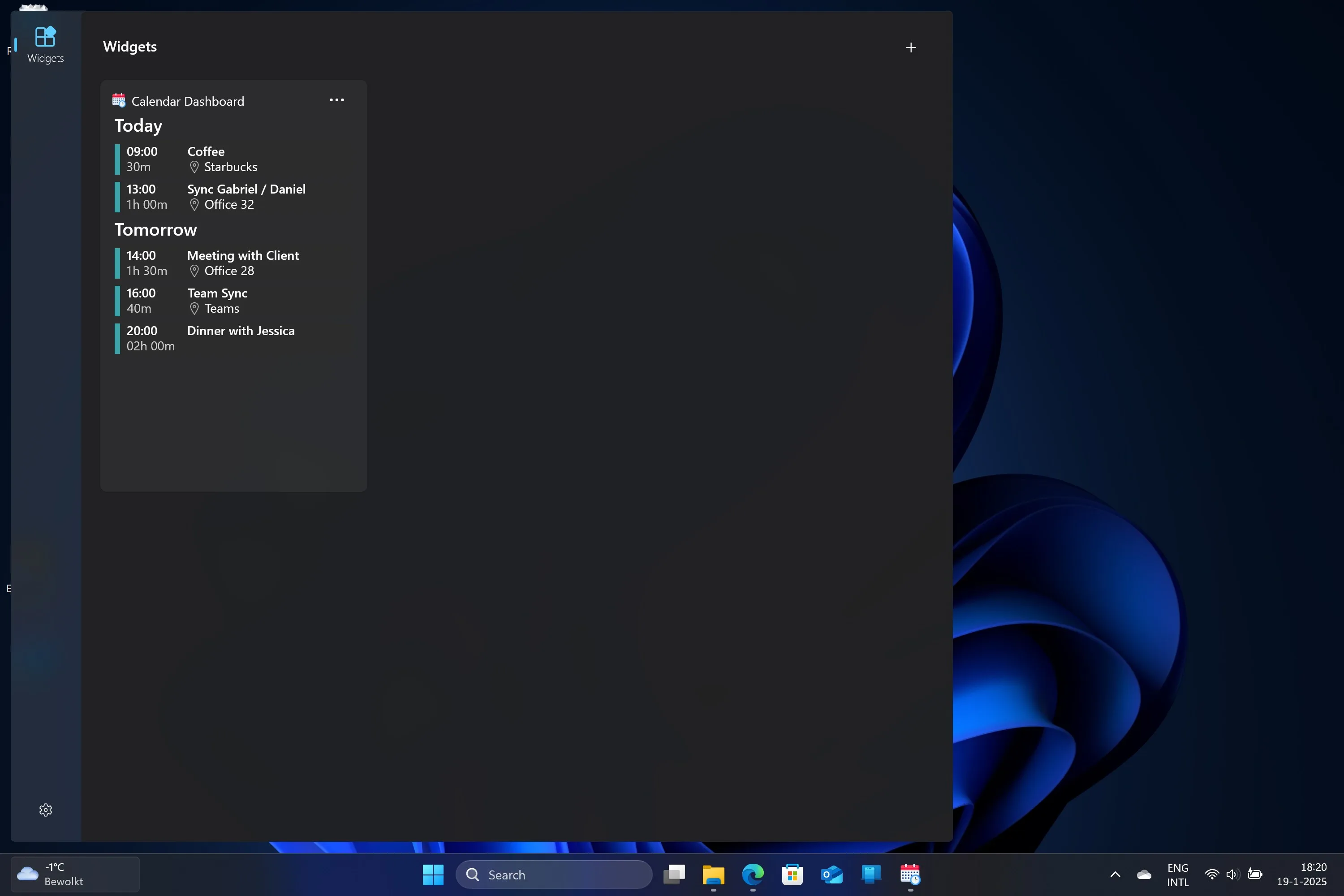 Calendar Dashboard screenshot 5
