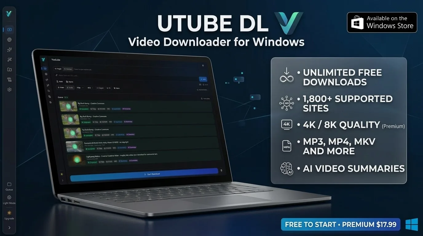 Utube DL - Video Downloader screenshot 1