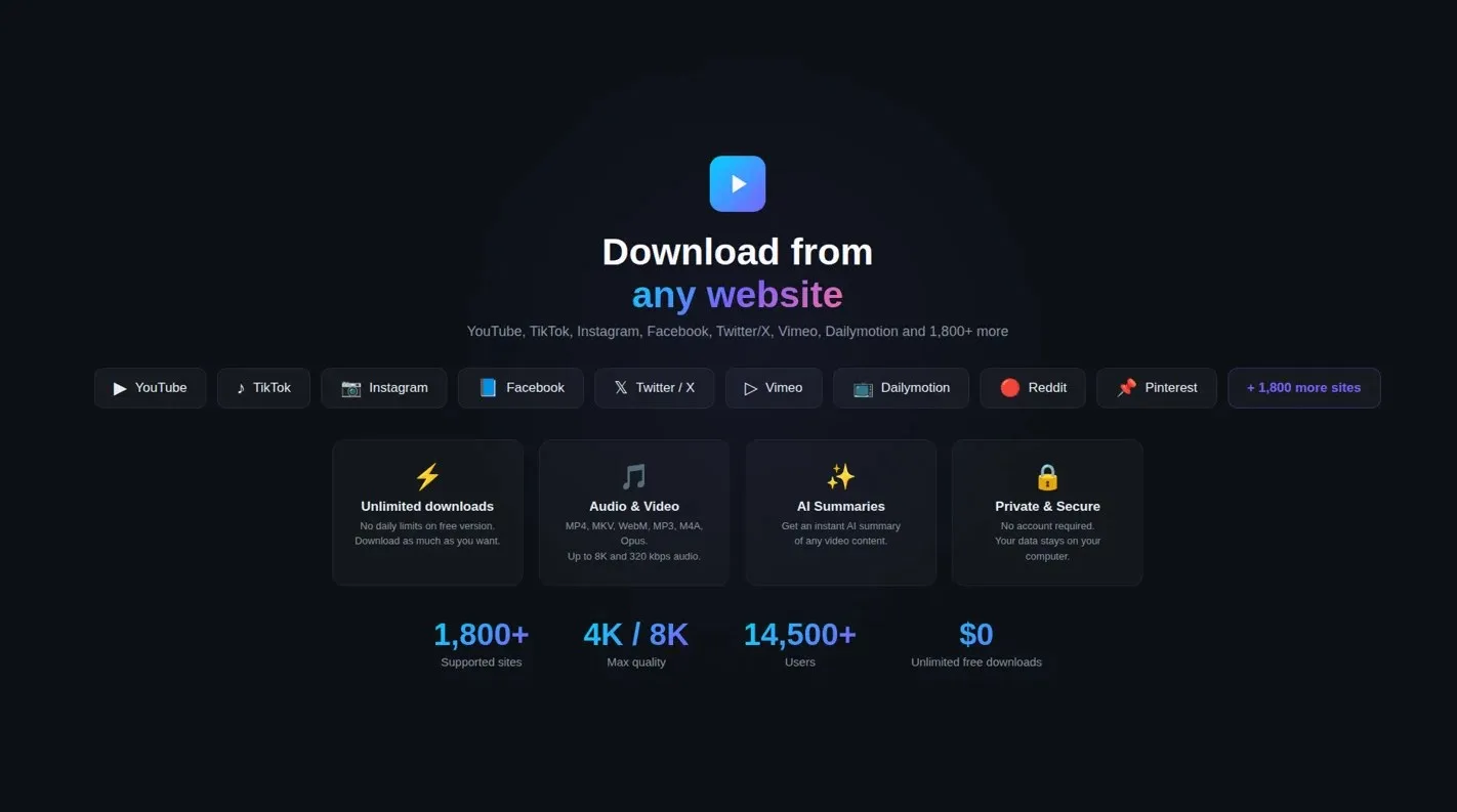 Utube DL - Video Downloader screenshot 3