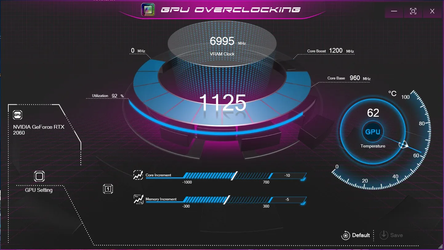 GPU Overclocking screenshot 1