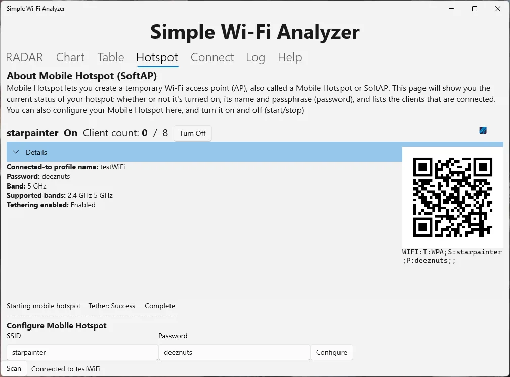 Simple Wi-Fi Analyzer screenshot 4