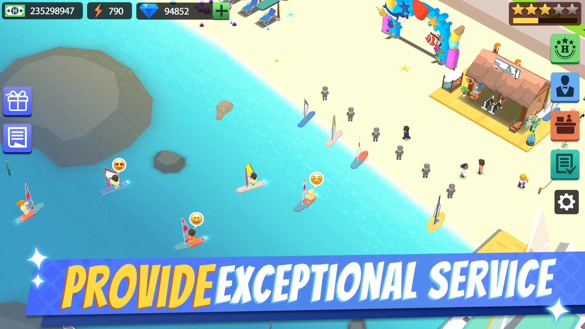 Idle Hotel Kingdom Free screenshot 1