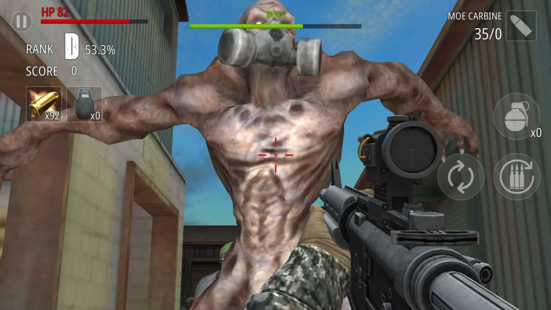 Zombie Fire screenshot 2