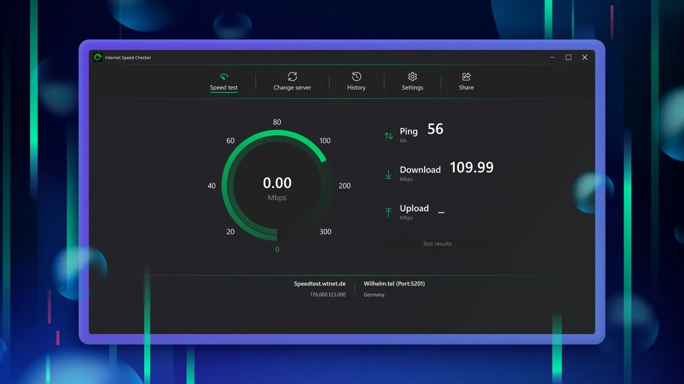 Internet Speed Checker screenshot 1