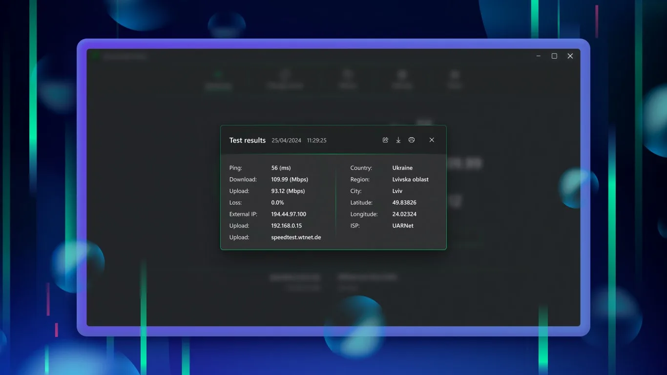 Internet Speed Checker screenshot 2