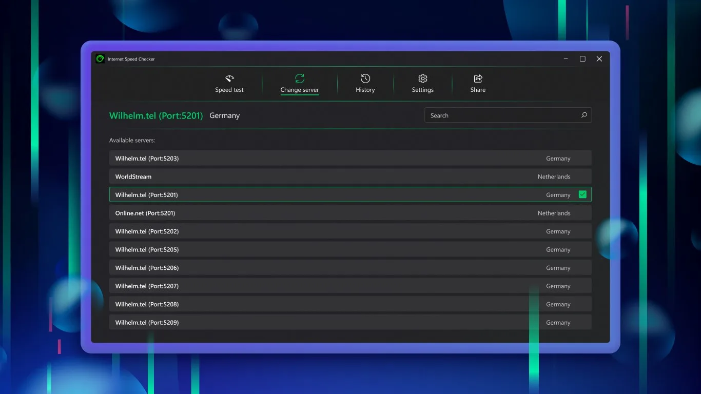 Internet Speed Checker screenshot 3